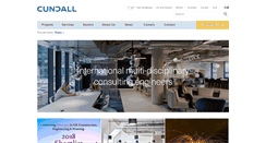 Desktop Screenshot of cundall.com